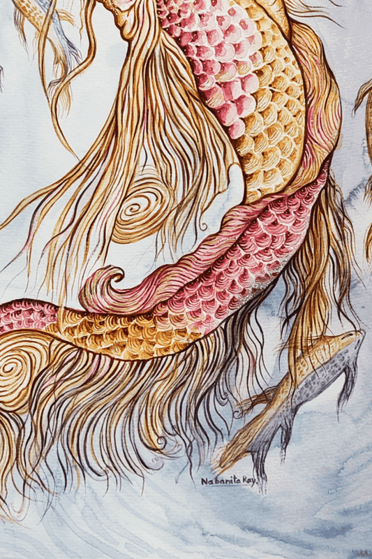 Serenade of Scales: Fish in Watercolor - Image 2