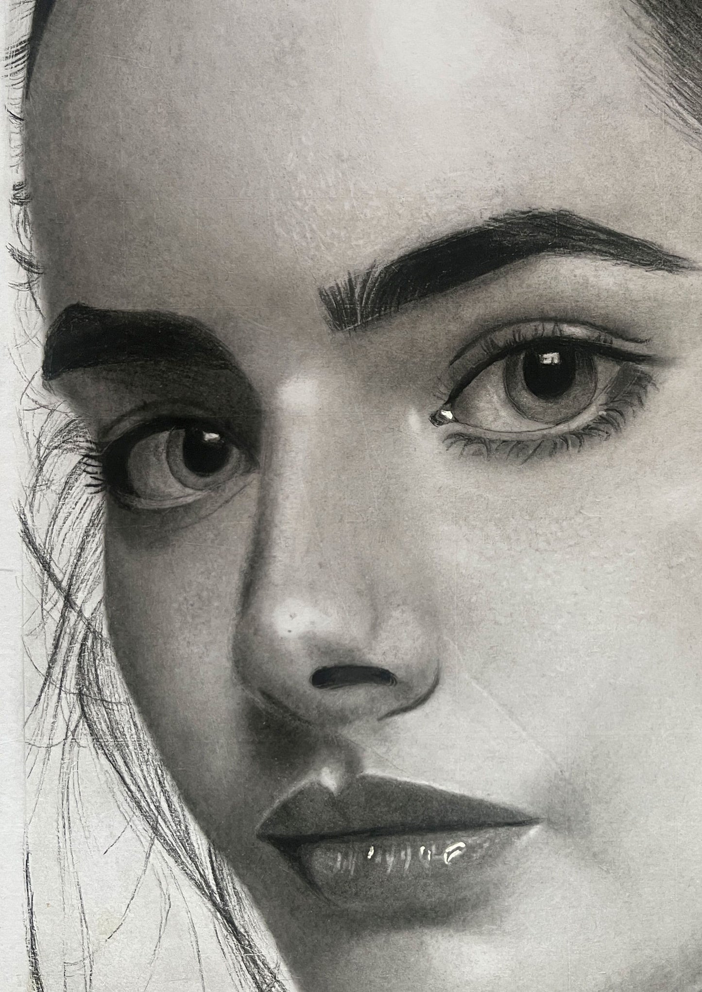 SilentGrace - realistic portrait by Art by Amrutha Vanka