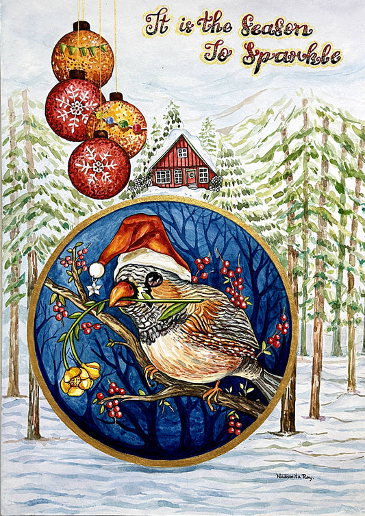 Capture the Spirit of Christmas with Unique Watercolor Paintings - Image 2