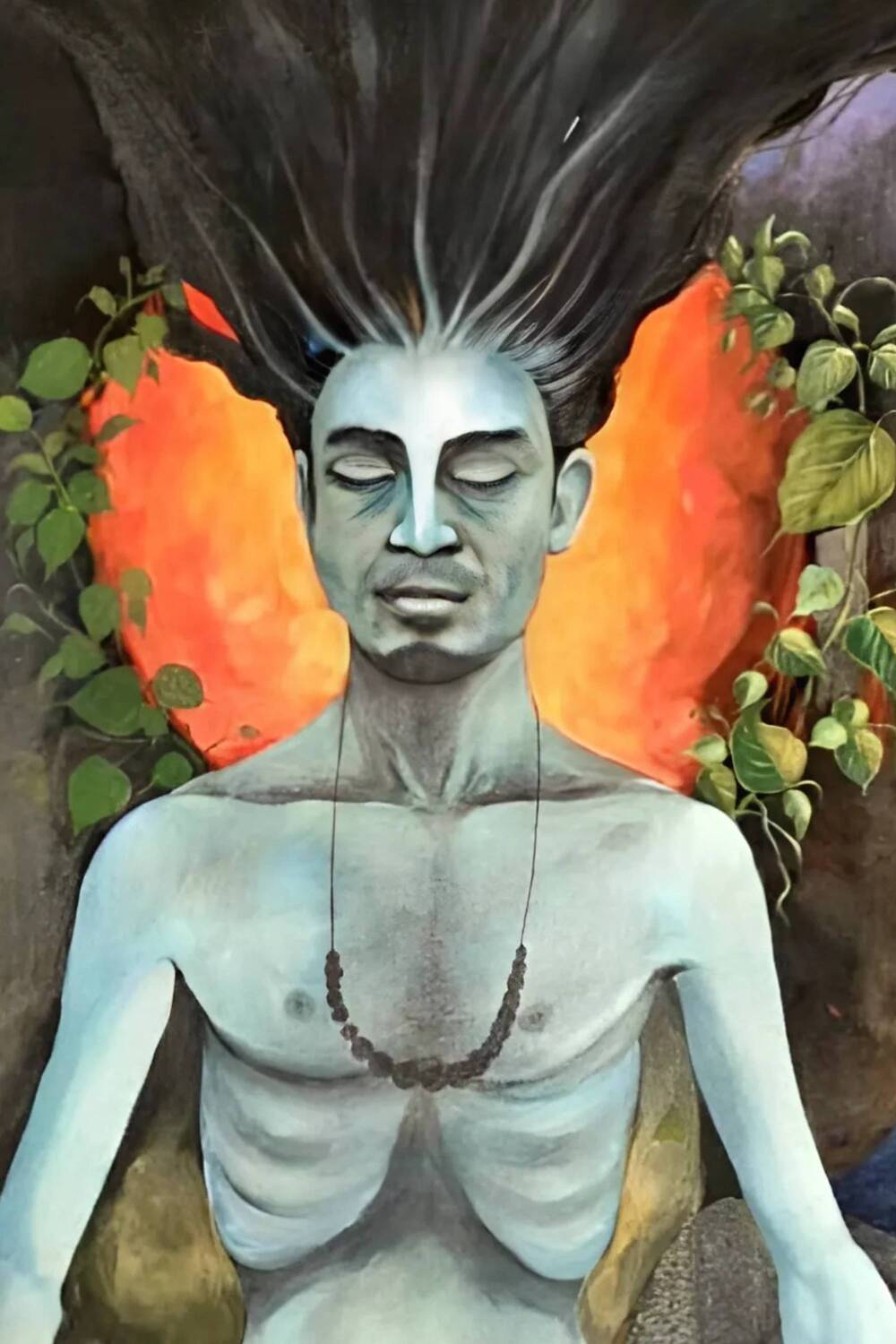 Eternal Calm: Acrylic Painting on Canvas Board - Image 5