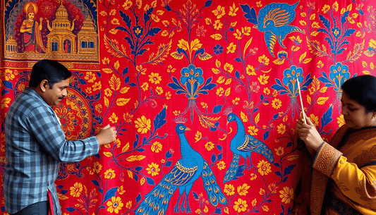 Unveiling the Enchanting World of Kalamkari: A Timeless Indian Folk Art