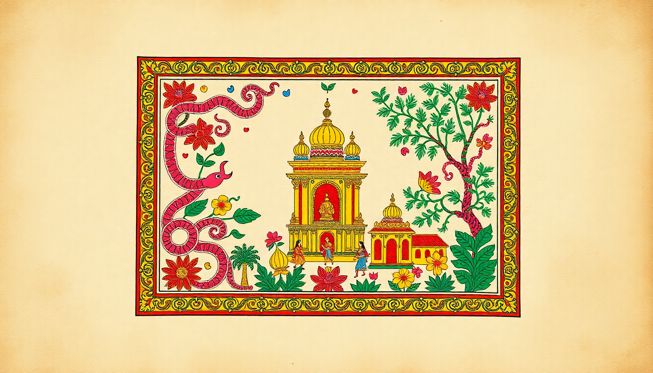 Manjusha Paintings: The Ancient Art of Bihar and Its Cultural Signific ...