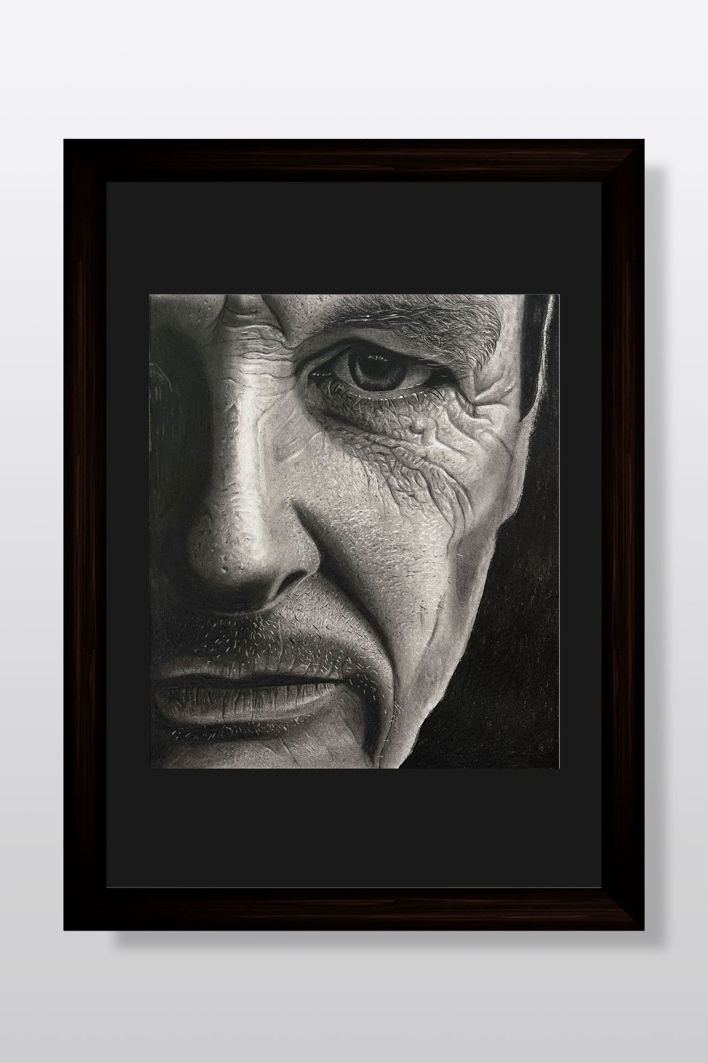 Echoes of time - realistic portrait by Art by Amrutha Vanka
