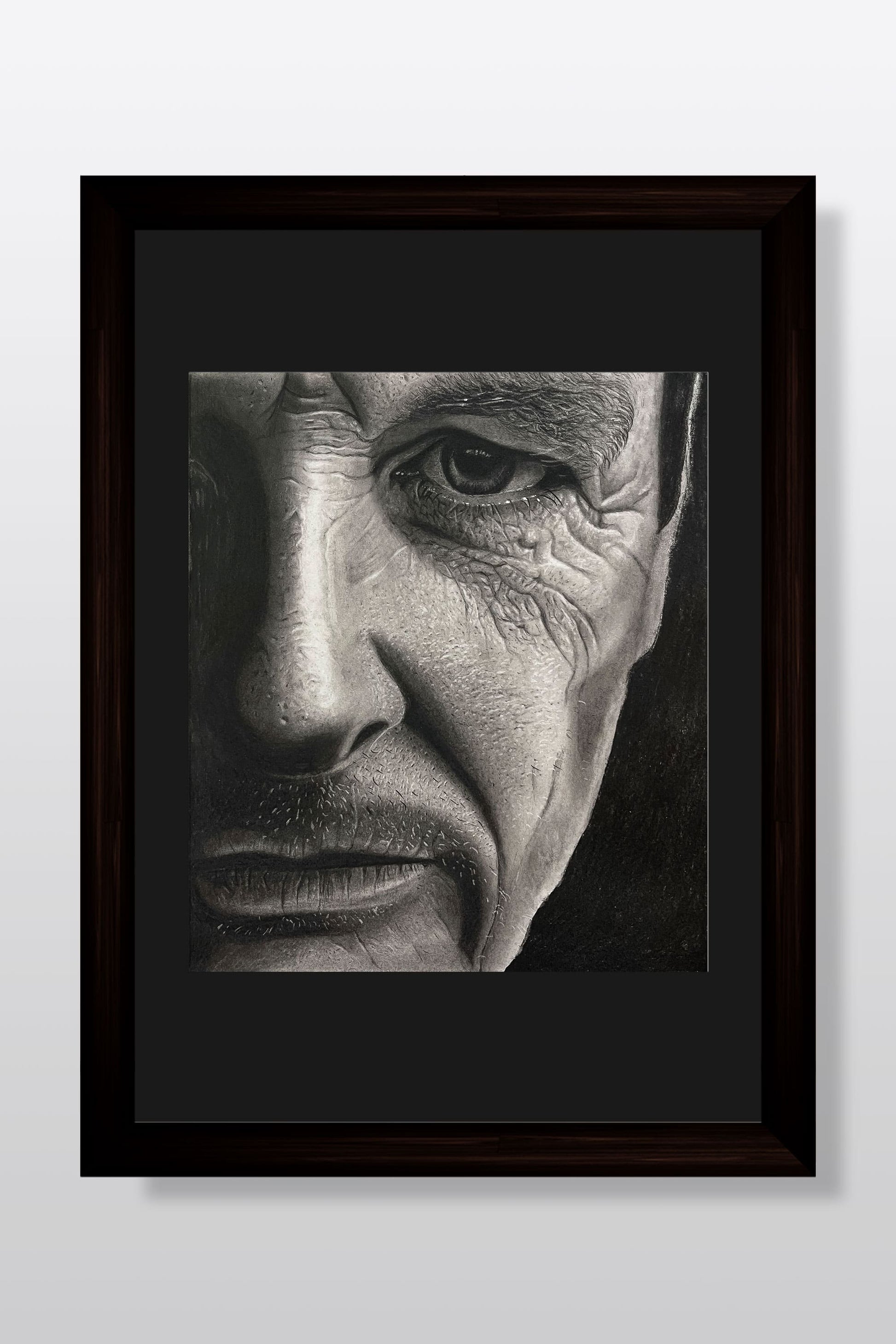 Echoes of time - realistic portrait by Art by Amrutha Vanka