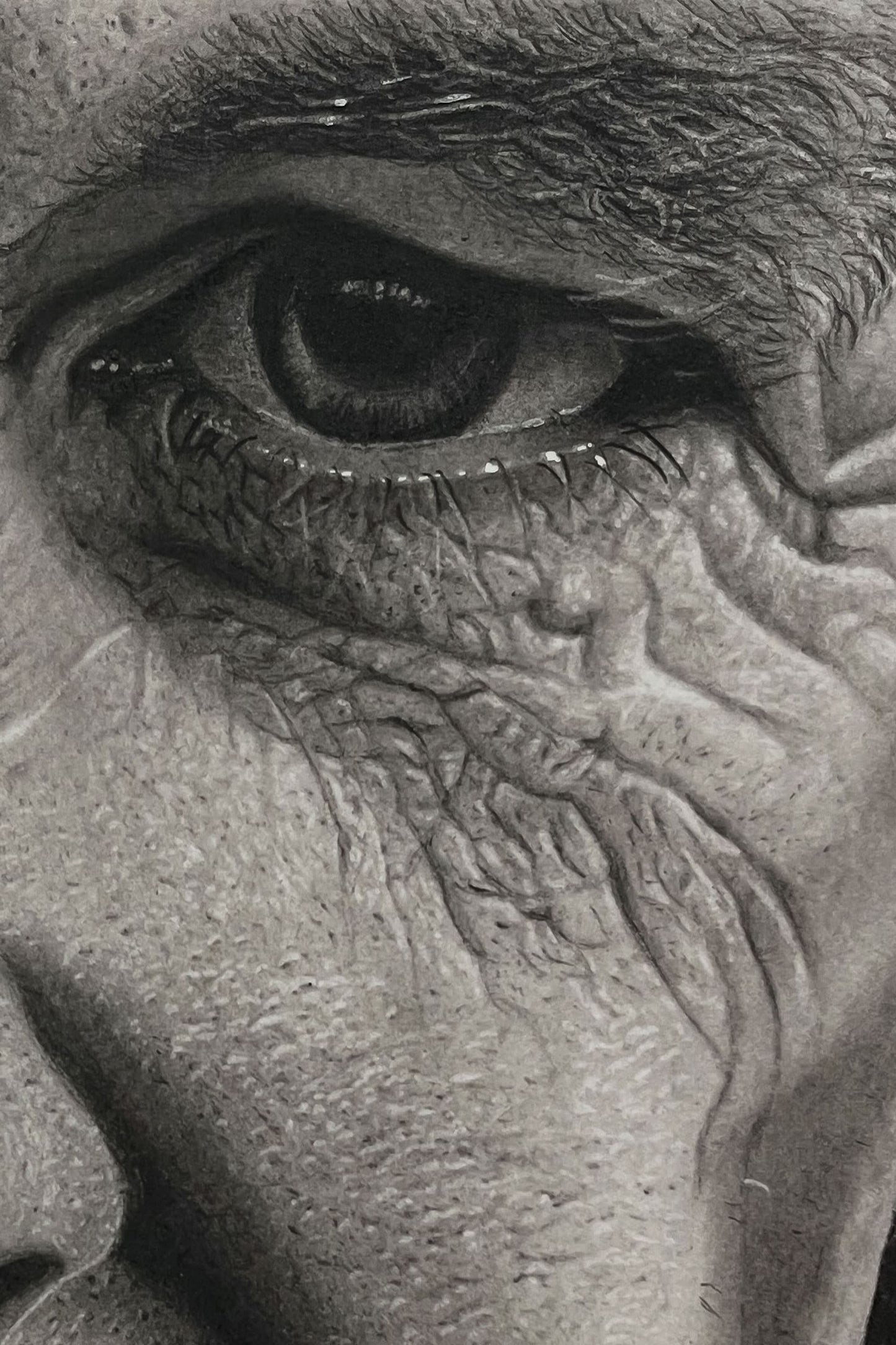 Echoes of time - realistic portrait by Art by Amrutha Vanka
