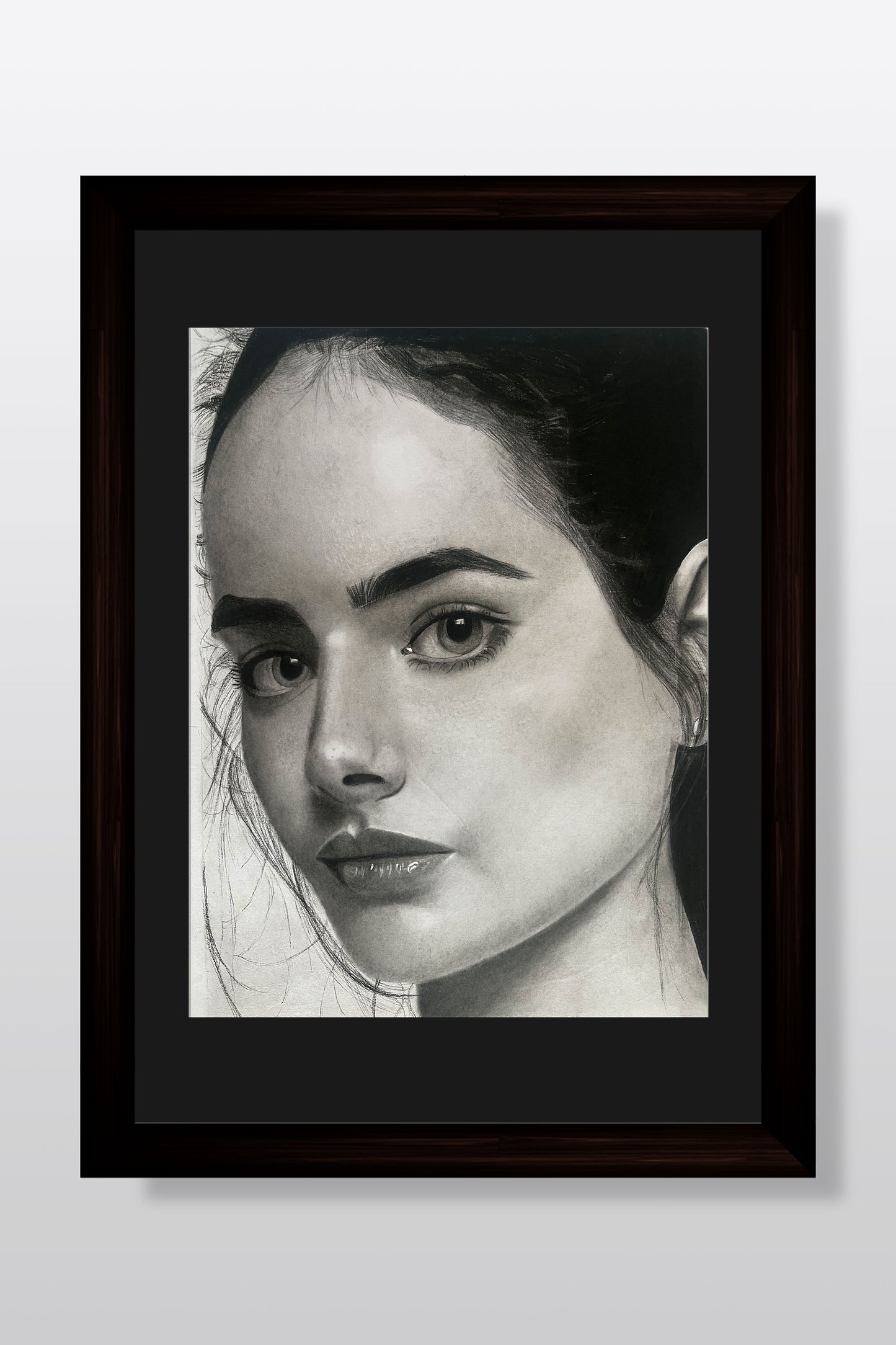 SilentGrace - realistic portrait by Art by Amrutha Vanka