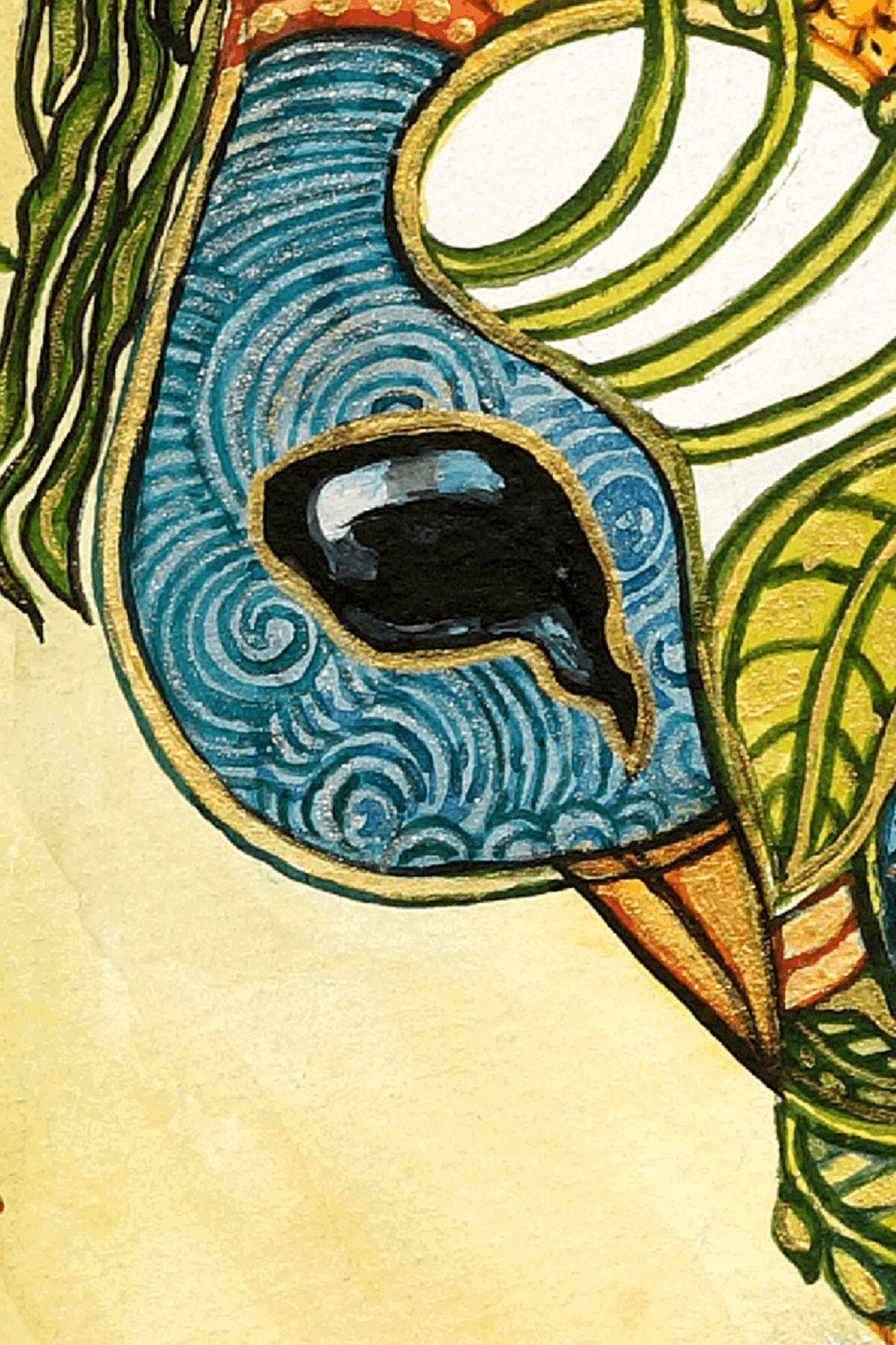 Watercolor Painting of a Majestic Deer - Image 3