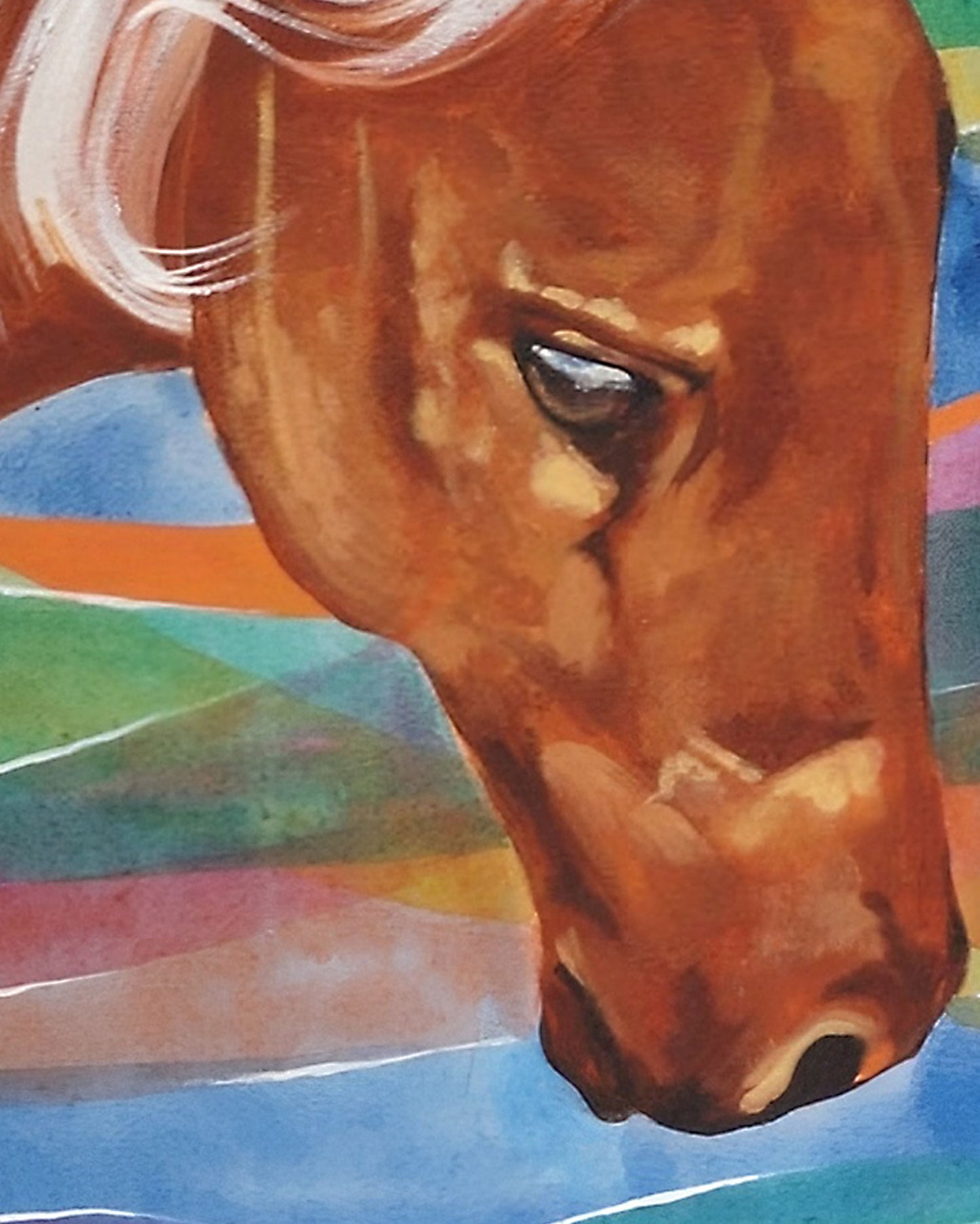 Social Animal | Original Contemporary Acrylic Painting on 24x30 Canvas