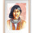 Tribal Woman Watercolor Painting